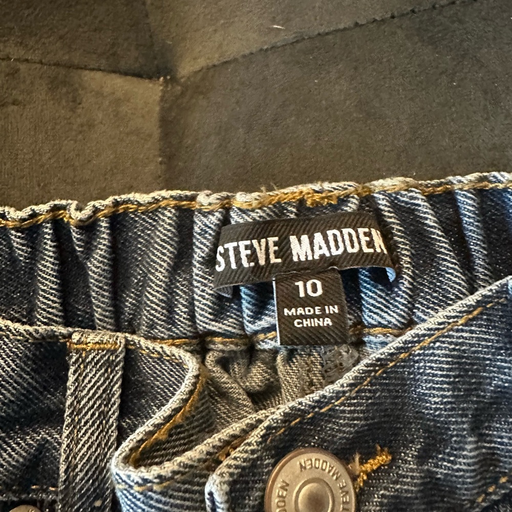 Steve Madden Dark Blue Denim Pants